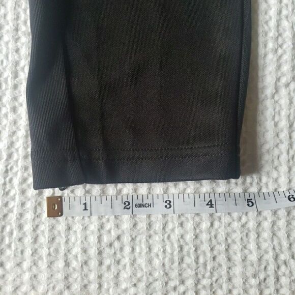 Adidas Women's Size S Pants Black White Side Stripe Ankle Zip Warm Up - Picture 13 of 13